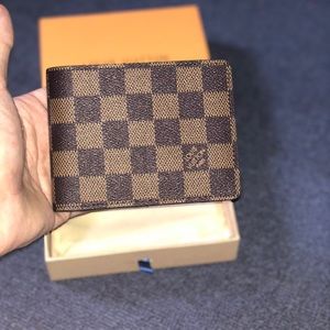 Lv brown wallet new